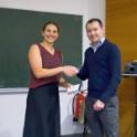 Student receives prize
